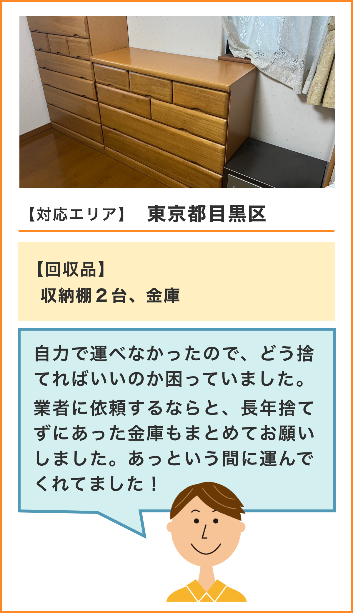 東京の回収事例